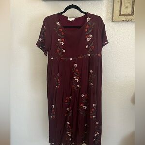 Midi Bohme dress